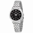 Seiko Black Dial Stainless Steel Quartz Men's Watch SUR795