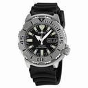 Seiko Black Monster Automatic Black Dial Black Rubber Men's Men's Watch SKX779KS3