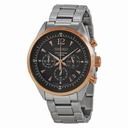 Seiko Chronograph Black Dial Men's Watch SSB068