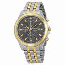 Seiko Chronograph Grey Dial Two-tone Men's Watch SNDF06