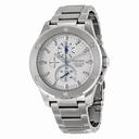 Seiko Chronograph Silver Dial Stainless Steel Men's Watch SPC091