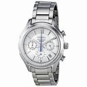 Seiko Chronograph Silver Dial Stainless Steel Men's Watch SSB017