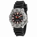 Seiko Divers Automatic Black Dial Black Rubber Men's Watch SRP313