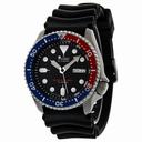 Seiko Divers Automatic Blue Dial Black Rubber Strap Men's Watch SKX009J1