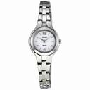 Seiko Dress White Dial Solar Quartz Ladies Watch SUP023