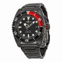 Seiko Kinetic Black Dial Black PVD Stainless Steel Men's Watch SKA577