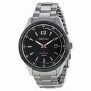 Seiko Kinetic Black Dial Stainless Steel Men's Watch SKA603