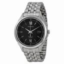Seiko Kinetic Black Dial Stainless Steel Men's Watch SKA657P1