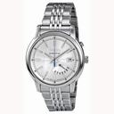 Seiko Kinetic Silver Dial Day and Date Men's Watch SRN027