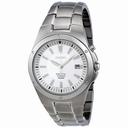 Seiko Kinetic Silver Dial Titanium Men's Watch SKA393