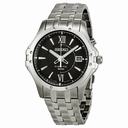 Seiko Le Grand Sport Kinetic Black Dial Steel Men's Watch SKA549
