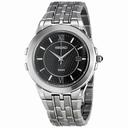 Seiko Le Grand Sport Steel Black Men's Watch SKK637