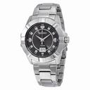 Seiko Lord Black Dial Stainless Steel Men's Watch SUR129