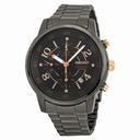 Seiko Matrix Chronograph Black Dial Stainless Steel Men's Watch SNDW83