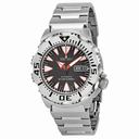 Seiko Monster Automatic Black Dial Stainless Steel Men's Watch SRP313K2