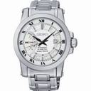 Seiko Premier White Dial Stainless Steel Men's Watch SRG007