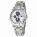Seiko Prospex Solar Alarm Chronograph White Dial Stainless Steel Men's Watch SSC083