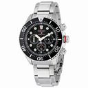 Seiko Prospex Solar Diver Black Dial Chronograph Men's Watch SSC015