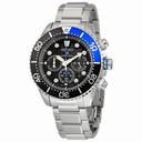 Seiko Prospex Solar Divers Black Dial Stainless Steel Men's Watch SSC017