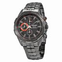 Seiko Recraft Solar Chronograph Black Dial Black Ion-plated Men's Watch SSC383