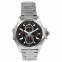 Seiko Retrograde Chronograph Quartz Black Dial Men's Watch SRL033