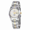 Seiko Sapphire White Dial Stainless Steel Ladies Watch SGG719