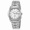 Seiko Sapphire White Dial Titanium Men's Watch SGG727P1
