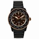 Seiko 5 Sports  Automatic World Time Brown Dial Men's Watch SRP132