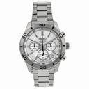 Seiko Silver Dial Chronograph Steel Men's Watch SSB047