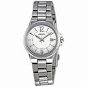 Seiko Silver Dial Stainless Steel Ladies Watch SXDC83