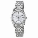 Seiko Silver Dial Stainless Steel Ladies Watch SXDE63