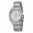 Seiko Silver Dial Stainless Steel Men's Watch SGEF67