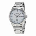 Seiko Silver Dial Stainless Steel Men's Watch SNE359P1S