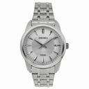 Seiko Silver Dial Stainless Steel Men's Watch SGEG01