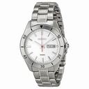 Seiko Silver Dial Stainless Steel Men's Watch SGGA73