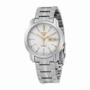 Seiko Silver Dial Stainless Steel Men's Watch SNKL77