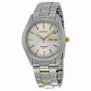 Seiko Silver Dial Titanium Men's Watch SGG603