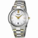 Seiko Silver Dial Two Tone Men's Watch SGEF45