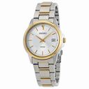 Seiko Silver Dial Two Tone Stainless Steel Men's Watch SGEF54