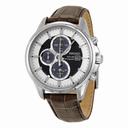 Seiko Solar Black and White Dial Black Leather Men's Watch SSC259