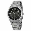 Seiko Solar Black Dial Men's Watch SNE215