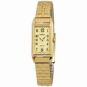 Seiko Solar Champagne Dial Gold-plated Ladies Watch SUP230