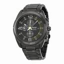 Seiko Solar Chronograph Black Dial Stainless Steel Men's Watch Watch SSC217