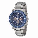 Seiko Solar Chronograph Blue Dial Stainless Steek Men's Watch SSC247
