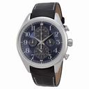 Seiko Solar Chronograph Blue Dial Stainless Steel Men's Watch SSC209