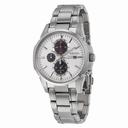 Seiko Solar Chronograph White Dial Stainless Steel Men's Watch SSC083P1