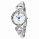 Seiko Solar Mother of Pearl Dial Stainless Steel Ladies Watch SUP263