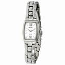 Seiko Solar Quartz Tonneau Ladies Watch SUP075