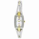 Seiko Solar Tressia Swarovski Crystal Two-tone Ladies Watch SUP084
