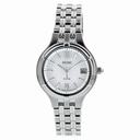 Seiko Solar White Dial Stainless Steel Ladies Watch SUT015